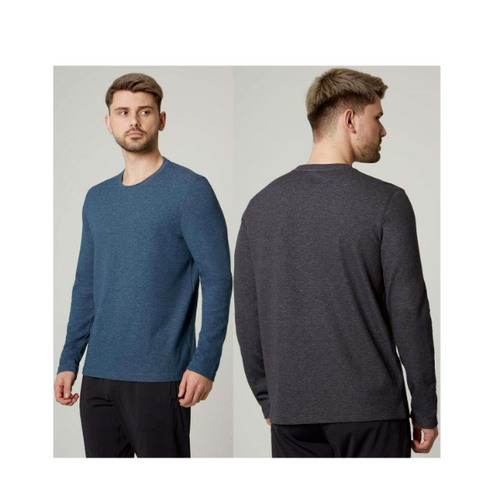 NEW!! Mondetta Men's Recycled DoubleKnit Long Sleeve Pullovers Variety