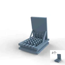 SSMODEL LYCG350394 1/350 Model Upgrade Parts Depth Charge Thrower