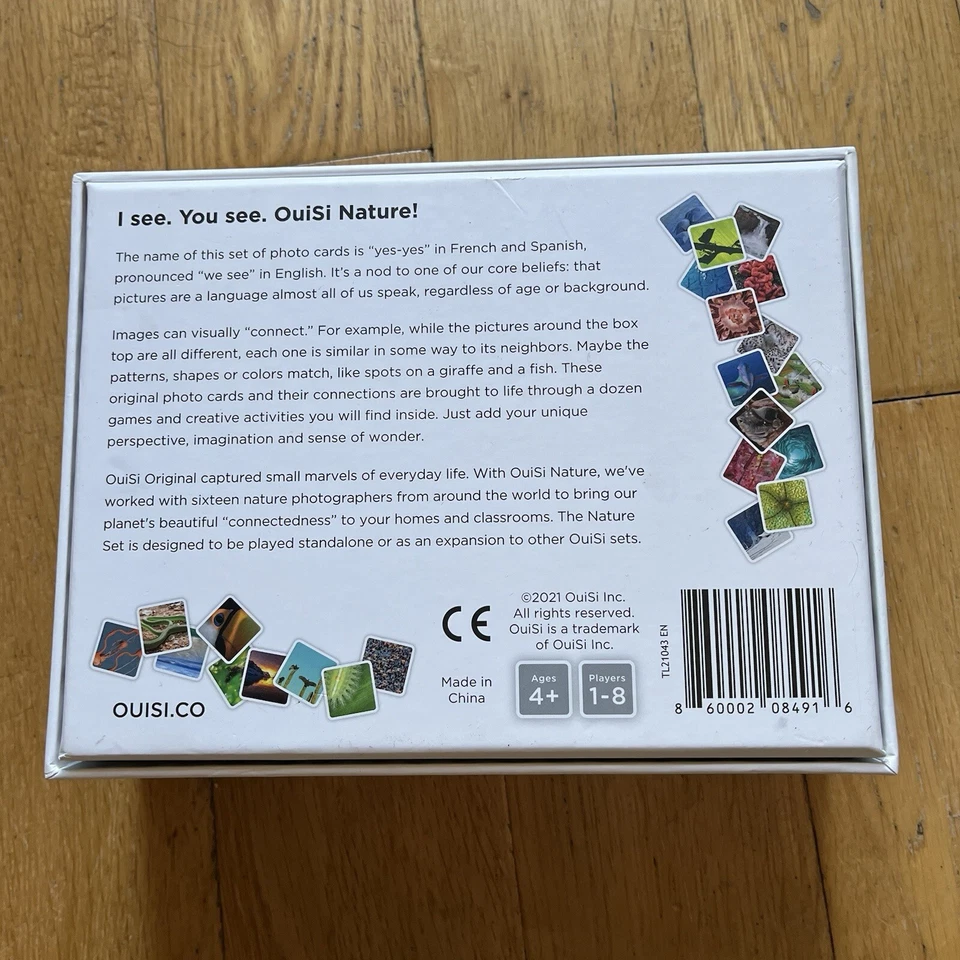 Ouisi Nature 210 Connecting Photo Cards Game - Family Memory Therapy COMPLETE - Image 2 of 3