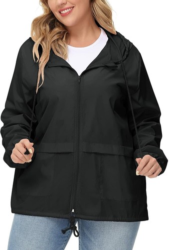 Avoogue Plus Size Raincoat Women 