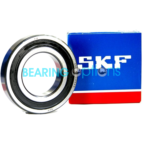Rodamiento De Bolas SKF 6204 ZZ - 20x47x14 Mm, Ranura Profunda, Acero, Sello Metálico Doble