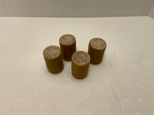 Vintage Ludlow Type A Stitching Thread 2oz Gold Color Lot of 4 Spools Boston MA