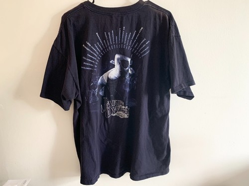 Jake Owen Double Sided Tour T Shirt Navy Blue Size: XXL 2XL - Picture 2 of 3