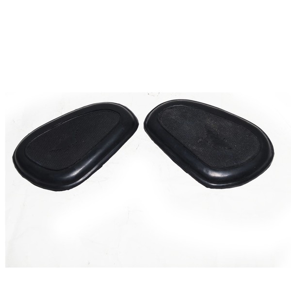 Matchless Benzin Gas Tank Knie Pad Griff Set Schwarz Gummi 1938 - 56 Gec-image