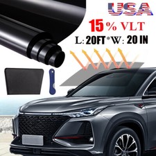 600cm Uncut Roll Window Tint Film 15 Vlt 20 X 20ft Feet Car Home Office Glass 600cm Uncut Roll Window Tint Film 15 Vlt 20 X 20ft Feet Car Home Office Glass