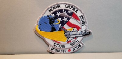 STS-51L SPACE SHUTTLE PATCH ''SCOBEE-SMITH-MCNAIR-ONIZUKA-RESNIK-MCAULIFFE-JARVIS