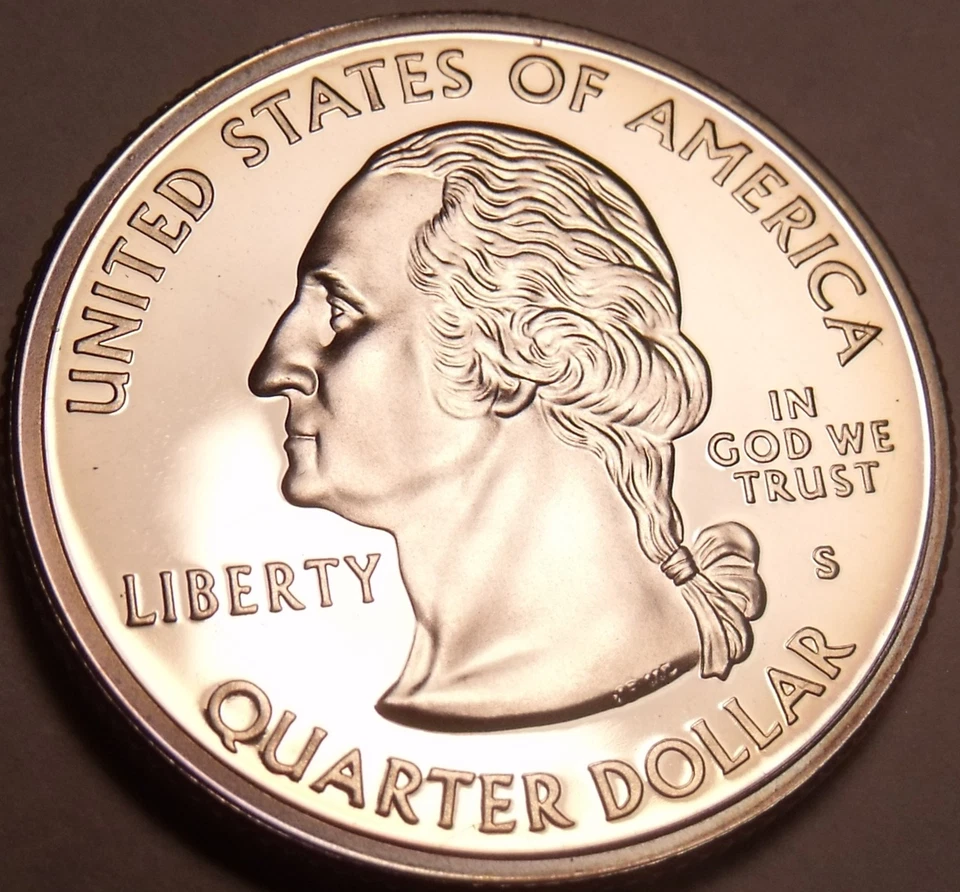 Gem Cameo Proof 2006-S Nebraska State Quarter~See All Our Proof Quarters~Fr/Ship - Image 2 of 2