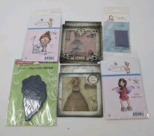 Lot of 6 Rare Stamps   Saturated Canary, Santoro Gorjuss, Magnolia, Stampendous