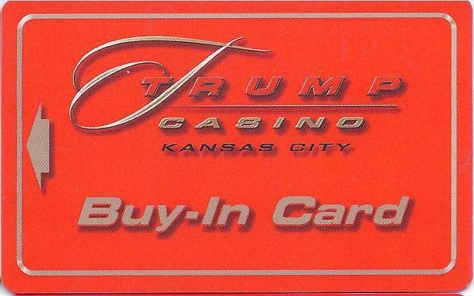 Trump Casino - Kansas City, MO - Buy-In Card (BLANK)