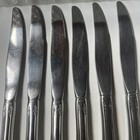 Oneida MANSFIELD Amadeus Stainless Rogers Deluxe 6 Dinner Knives Glossy — photo 4
