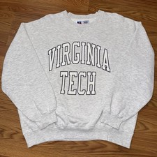 Vintage Russell Athletic Virginia Tech Sweatshirt XXL Heavy University USA Made