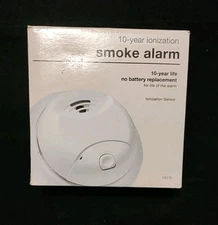 First Alert 0827B 10-Year Ionization Smoke Alarm with Lithium Battery Open Box