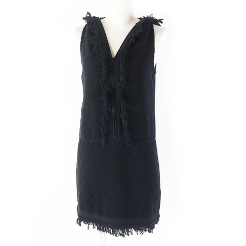 Toller CHANEL Einteiler Coco Mark Kapuze ärmellos schwarz Damen 34 15P P51319 - Bild 1 von 11