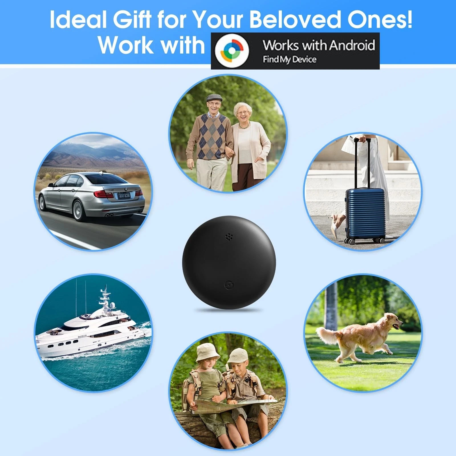 Mini GPS Tracker for Vehicles (for Android), Hidden Car Location Tracker