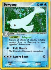 Pokemon Card - Dewgong 3/112 EX FireRed & LeafGreen Holo - NM/LP on eBay