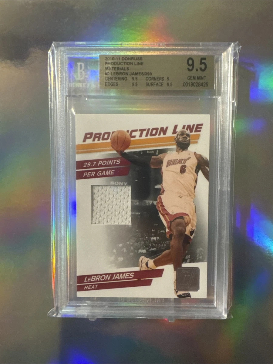 LeBron James Grade 9.5 Basketball Sports Trading Cards