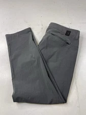 Vuori Aim Pants Mens 32 Gray Tech Performance Golf Chino Stretch Casual V431