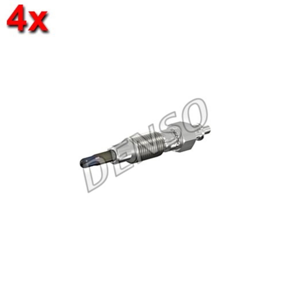 DENSO 4x Glow Plug For KIA Grand Carnival III MITSUBISHI L 300 Pajero 86-06