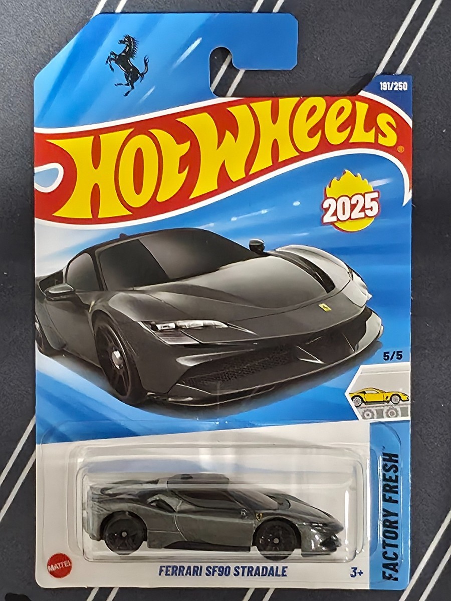 HotWheels Ferrari SF90 Stradale 2025 12台 2025 Hot Wheels Ferrari SF90 Stradale Gray | eBay