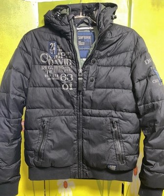 Meeega Coole Jacke Winterjacke Bomberjacke Camp David M 2 Kapuzen