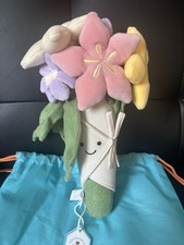 AUTHENTIC NWT Jellycat Amuseables Bouquet of Flowers- With Dust Bag