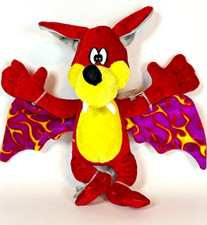 Vampire Bat Whimsical Clinger Plush 9" Red Yellow Purple BJToys Suction Cups
