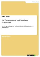Peter Dodu | Die Tarifautonomie Im Wandel Der Gesellschaft | Taschenbuch (2010)