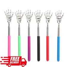 Adjustable Stainless Steel Back Scratcher Massage Itch Relief Telescopic Handle