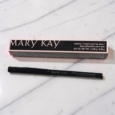 MARY KAY Eyeliner Crayon MK Black 090136 Retired New In Box .01 oz