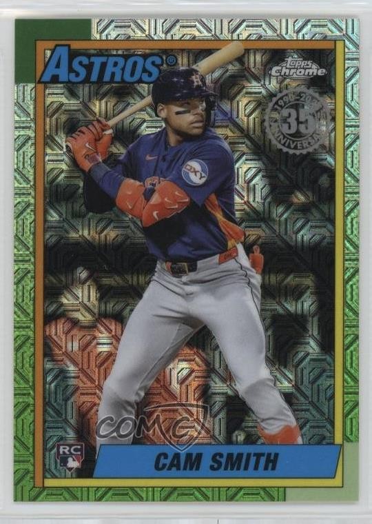 2025 Topps Update 1990 Topps Chrome Silver Pack Cam Smith #U90C-96 1o5