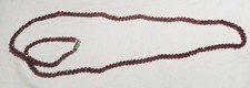 VINTAGE FACETED GARNET NECKLACE 32