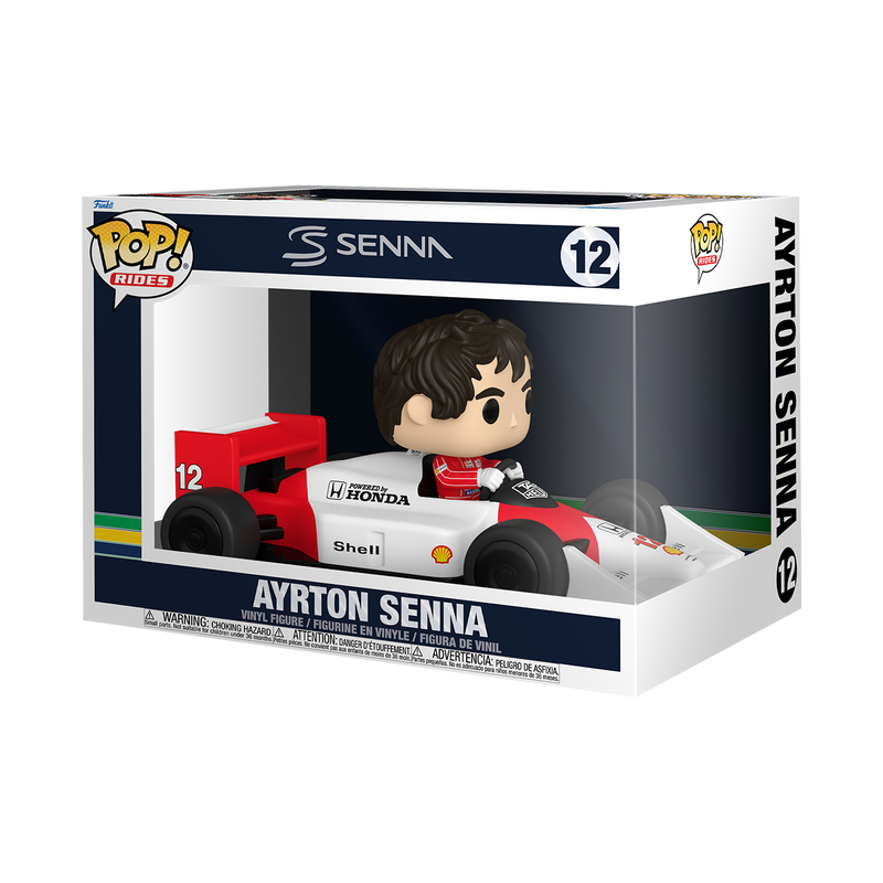 Funko Pop! Rides Super Deluxe: Senna - Ayrton Senna #12 for