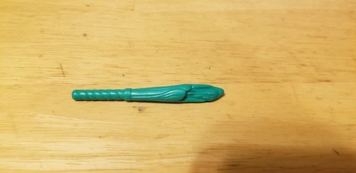 Vtg TMNT Casey Jones BAT Teenage Mutant Ninja Turtles green broken bat