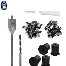 Starlink cable routing kit with 1 inch drill bit and accessories for wall pas...