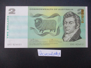 Australian Banknotes: Uncirculated $2 Great Item Must Have! (T8938)