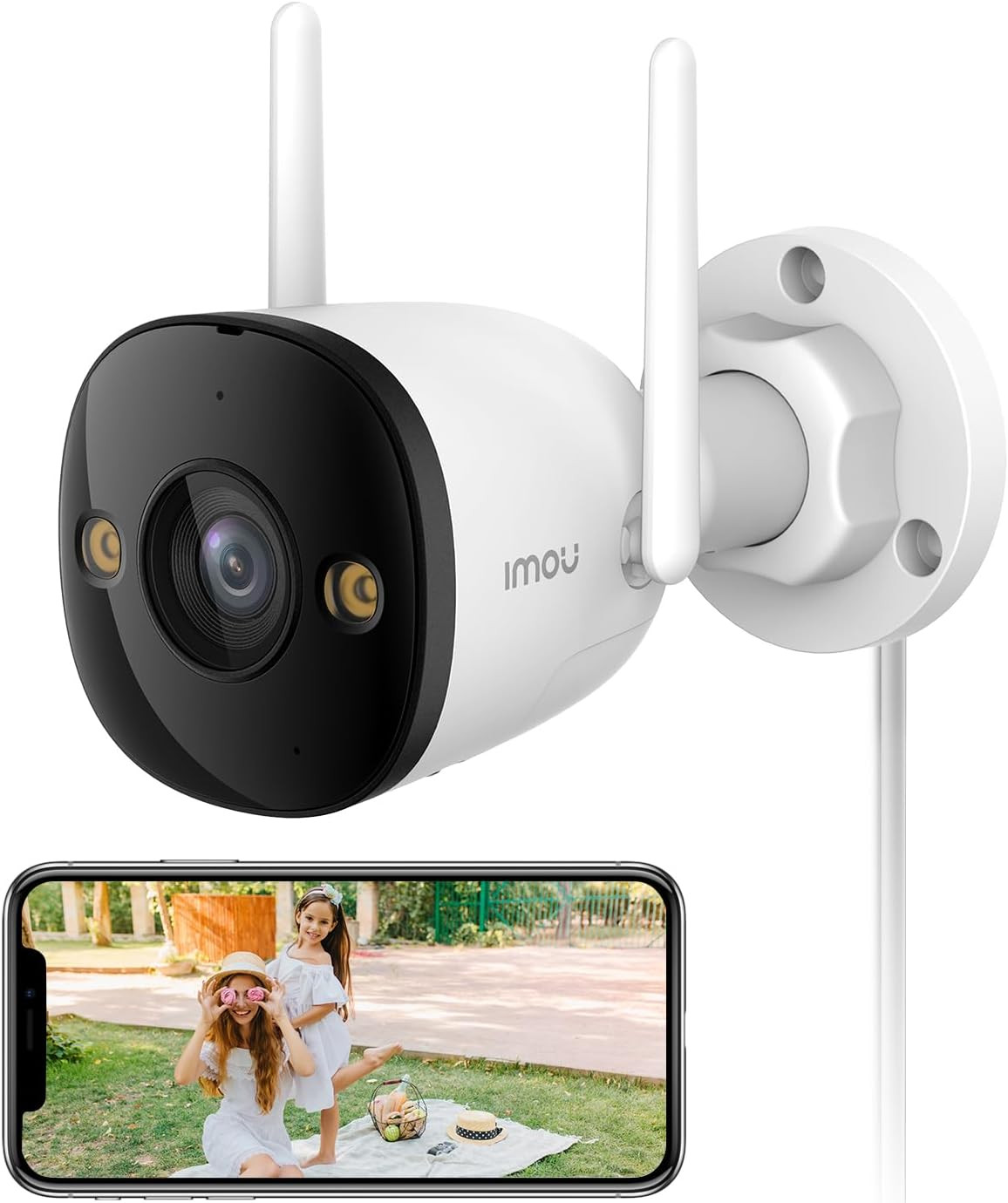 Videocamera Sorveglianza Esterno 5MP WiFi - Zoom Ottico e AI Detection
