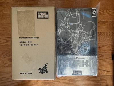 Hot Toys Sideshow Exclusive Iron Man Mark II 1/6 Scale Figure MMS431D20 New