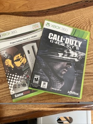Call of Duty: Ghosts/Project Gotham Racing - Xbox 360 Video Game Lot (2)