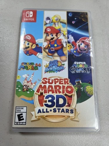 Super Mario 3D All-Stars Nintendo Switch Complete *Tested* SEE PICTURES