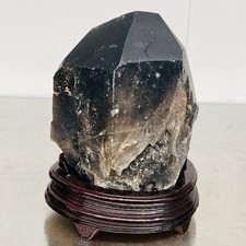 Natural Black Crystal Specimen Quartz Crystal Specimen Healing 4280g