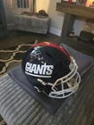 Phil Simms Signed Giants Black Alternate Helmet 🗽 Beckett Auth #11
