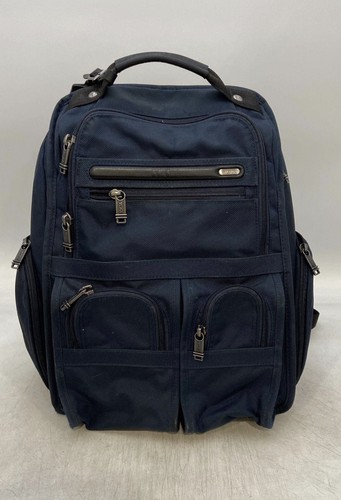Tumi Alpha Brief Backpack Blue Travel Good Condition Navy Blue TUMI Laptop