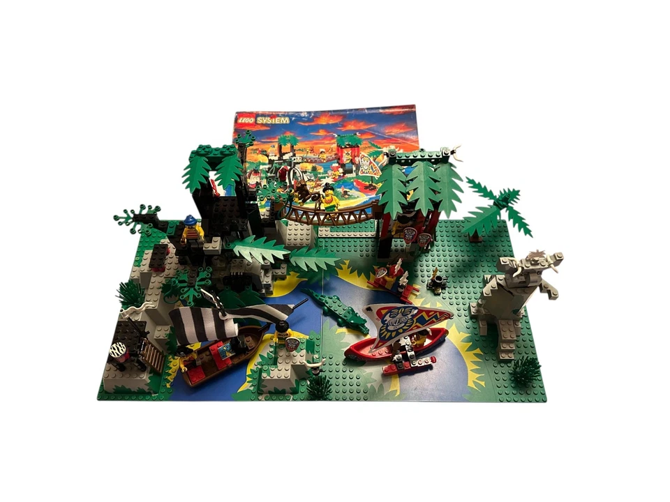 Sistema LEGO Piratas Isla Encantada 6278 en 1994 usado retirado casi completo Foto 4 de 4