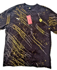 PUMA Ferrari Race Color Graphic Crew Neck Short Sleeve T-Shirt - Size Medium