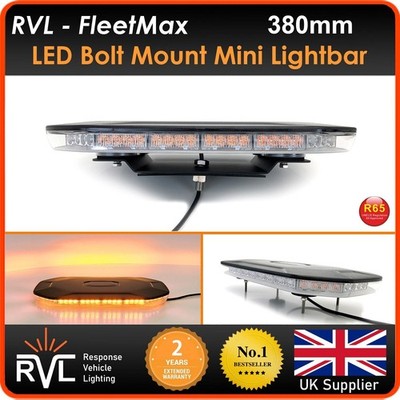 Bernstein blinkende Mini Lightbar BOLT Beacon RVL Fleetmax 12/24 Sicherheit LED Recovery