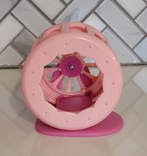 VTG Littlest Pet Shop Pink Hamster Wheel Accessory