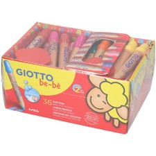 Image of Giotto 461300 Bebe Large Pencils & Sharpeners - Pack of 36