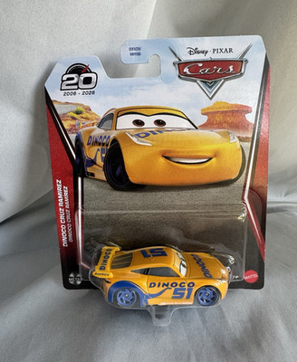 Mattel Disney Pixar Cars 20th anniversary Dinoco Cruz Ramirez Diecast Car