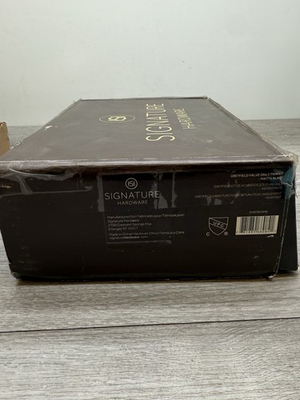 #ad Signature Hardware SHGF8010MB Pressure Balancing Valve Trim Black *Scratches* $89.99