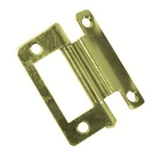 Cranked Flush Hinge Brass for Caravan/Motorhomes